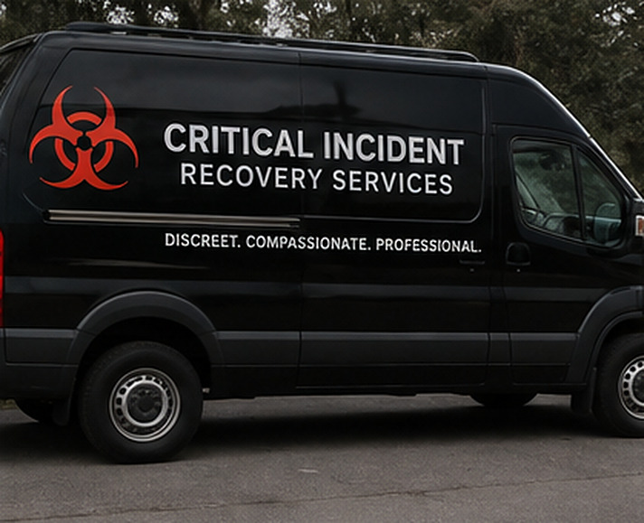 Critical Incident Recovery Services response van